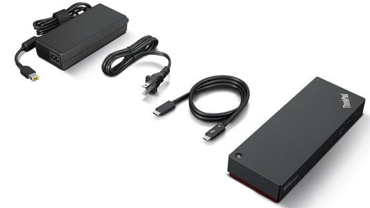 40B10135US - Lenovo - ThinkPad Universal Thunderbolt 4 Smart Dock Wired Black