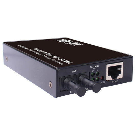 N784-H01-STMM - Tripp Lite - network media converter 100 Mbit/s 1310 nm Multi-mode Black