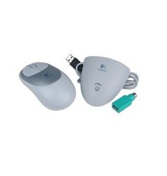 851390-0000 - Logitech - 3-Buttons Usb And Ps/2 Cordless Scroll Wheel Mouse
