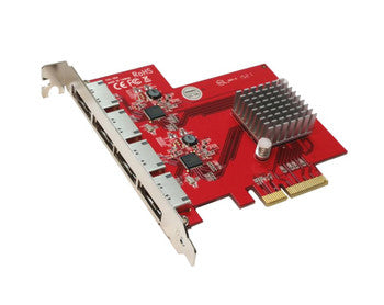 AD4ES6GPX4 - Addonics - 4-Ports eSATA 6Gbps PCI 2.0 x4 Add-in Card Controller