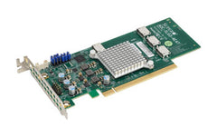 AOC-SLG3-4E4T-O - SuperMicro - Quad Port Oculink Retimer PCI Express 3.0 x16 NVMe HBA Controller Card