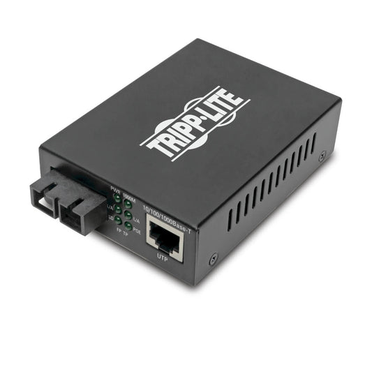 N785-P01-SC-SM1 - Tripp Lite - network media converter 1000 Mbit/s 1310 nm Single-mode Black