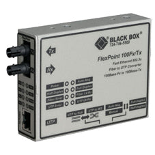 LMC213A-SMST-R2 - Black Box - network media converter 100 Mbit/s 1300 nm Single-mode Black,White