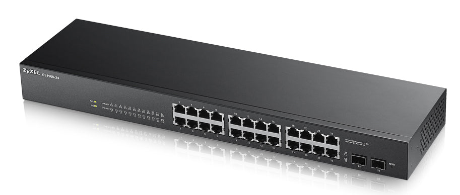 GS1900-24 - Zyxel - network switch Managed Gigabit Ethernet (10/100/1000) Black