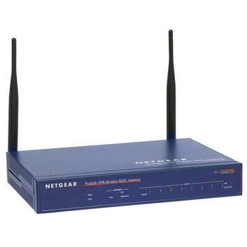 DGFV338-100UKS - NetGear - ProSafe 8-Port 10/100Mbps RJ45 802.11g Wireless ADSL+ Modem VPN Firewall Router