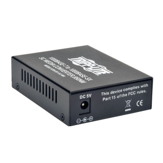 N785-001-SC-MM - Tripp Lite - network media converter 1000 Mbit/s 850 nm Multi-mode Black