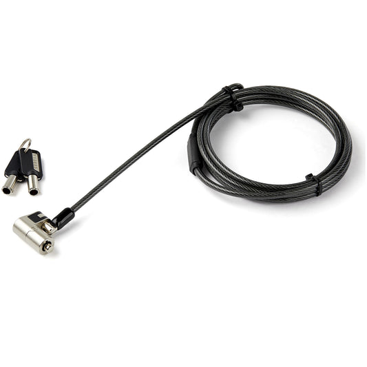 LTULOCKKEY - StarTech.com - cable lock Black, Stainless steel 78.7" (2 m)