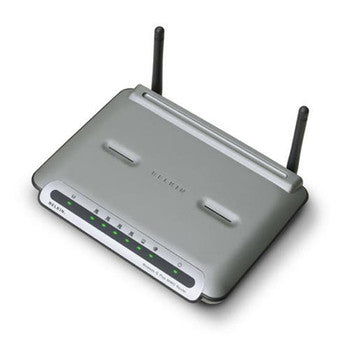F5D7231-4 - Belkin - Wireless G+ Router 4 x 10/100Base-TX LAN 1 x 10/100Base-TX WAN IEEE 802.11b/g
