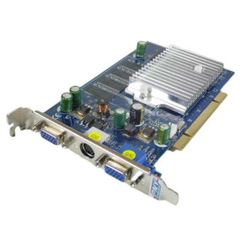 FX5200-256 - PNY - GeForce FX5200 256MB DDR Dual D-Sub/ S-Video Out Port Video Graphics Card