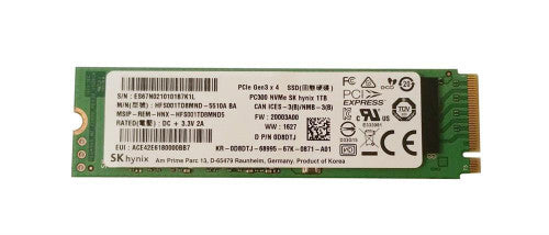 HFS001TD8MND5-5510A - Hynix - PC300 1TB MLC PCI Express 3.0 x4 NVMe M.2 2280 Internal Solid State Drive (SSD)