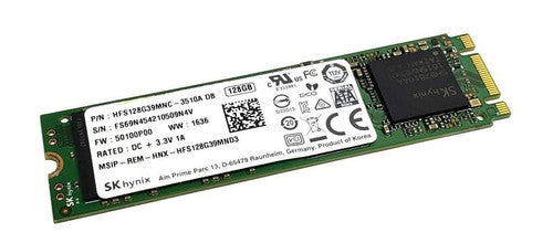 HFS128G39MNC-3510A - Hynix - 128GB MLC SATA 6Gbps M.2 2280 Internal Solid State Drive (SSD)