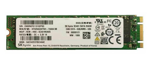 HFS256G39TNH-73A0A - Hynix - SC401 256GB TLC SATA 6Gbps M.2 2280 Internal Solid State Drive (SSD)
