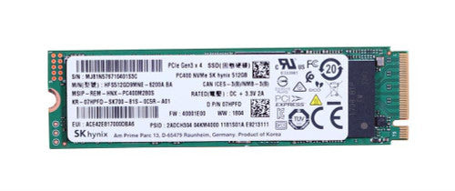 HFS512GD9MNE-6200A - Hynix - SK PC400 512GB PCI Express 3.0 x4 NVMe M.2 2280 Internal Solid State Drive (SSD)