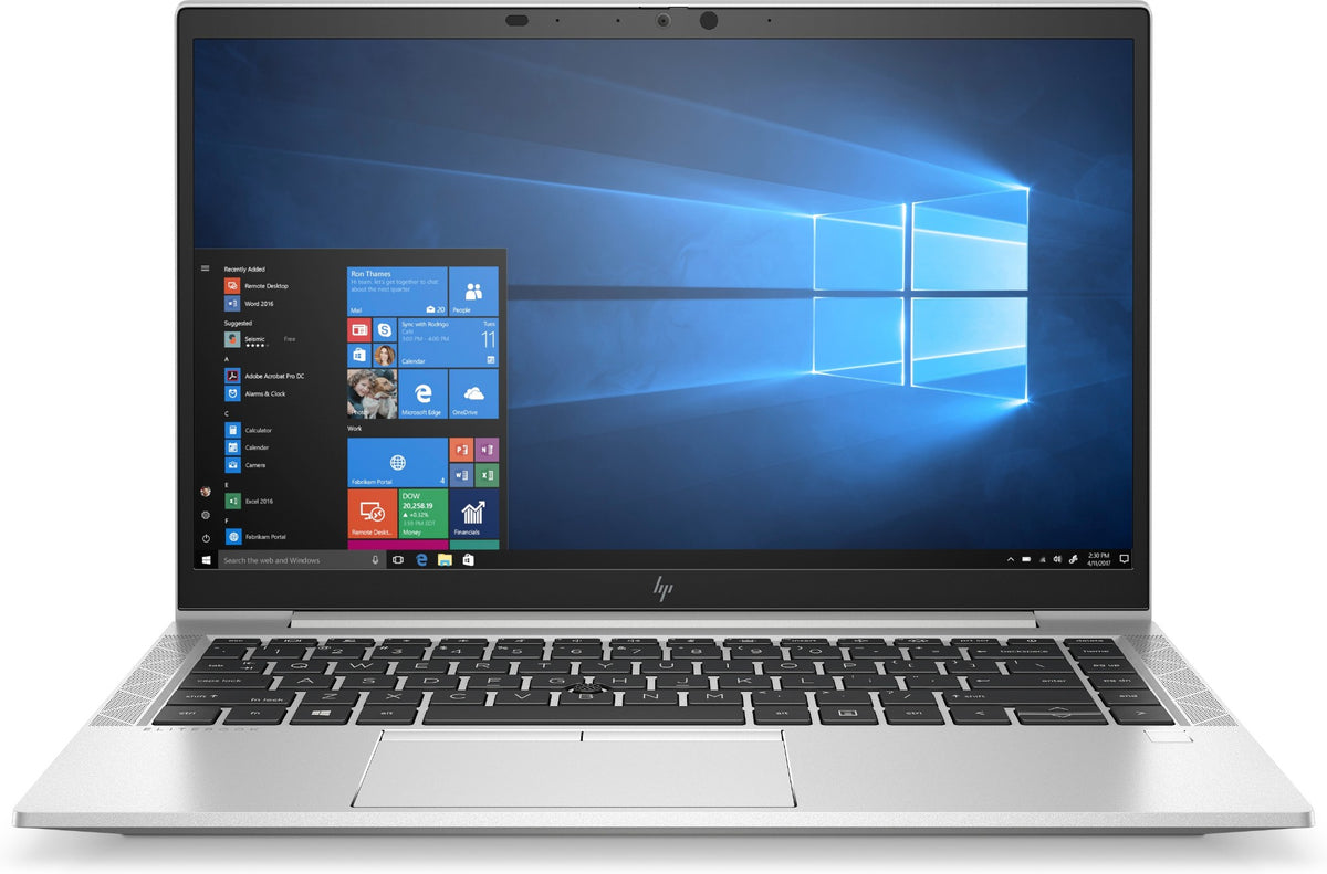 1C8P4UT - HP - EliteBook 840 G7 i5-10310U Ultraportable 14" Touchscreen Full HD Intel® Core™ i5 8 GB DDR4-SDRAM 256 GB SSD Wi-Fi 6 (802.11ax) Windows 10 Pro Silver