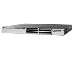 WS-C3750X-24P-S-RF - Cisco - Catalyst C3750X-24P-S, Refurbished Managed L2 Gigabit Ethernet (10/100/1000) Power over Ethernet (PoE) 1U Black