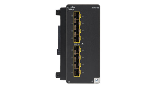Iem-3400-8S= - Cisco - Catalyst Ie3400 With 8 Ge Sfp Ports, Expansion Module