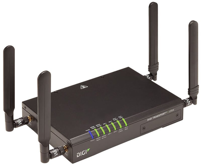 LR54-AW403 - Digi - wireless router Fast Ethernet Single-band (2.4 GHz) 4G Black