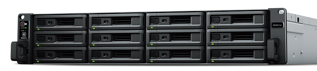 RS3621XS+ - Synology - RackStation NAS/storage server Rack (2U) Ethernet LAN Black D-1541
