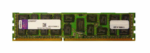 QT13LR9D4/8G - Kingston - 8GB PC3-10600 DDR3-1333MHz ECC Registered CL9 240-Pin DIMM 1.35V Low Voltage Memory Module
