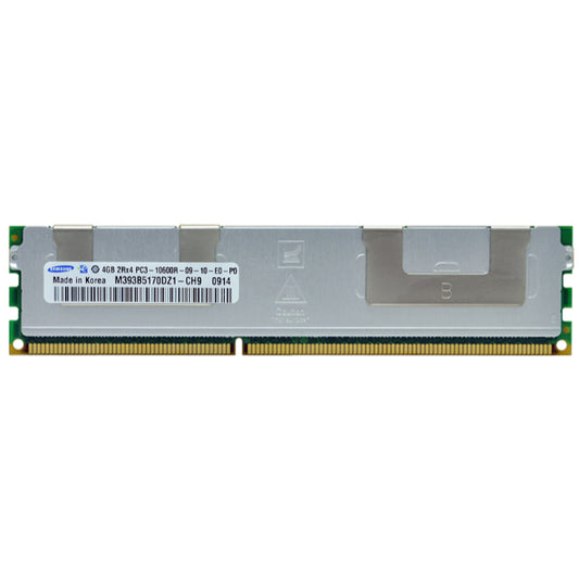M393B5170DZ1-CH9 - Samsung - 4GB DDR3-1333MHz PC3-10600 ECC Registered CL9 240-Pin DIMM 1.35V Low Voltage Dual Rank Memory Module