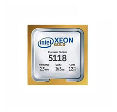 M640-5118 - Dell - 2.30GHz 10.40GT/s UPI 16.5MB L3 Cache Socket LGA3647 Intel Xeon Gold 5118 12-Core Processor Upgrade