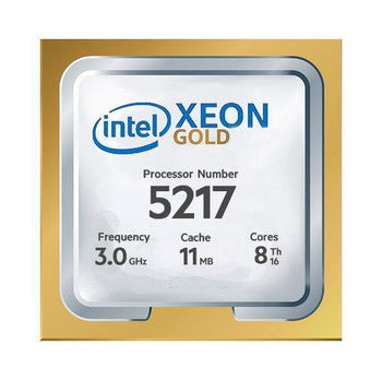 M640-5217 - Dell - 3.00GHz 11MB Cache Socket FCLGA3647 Intel Xeon Gold 5217 8-Core Processor Upgrade