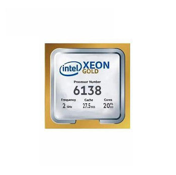 M640-6138 - Dell - 2.00GHz 27.50MB L3 Cache Socket 3647 Intel Xeon Gold 6138 20-Core Processor Upgrade