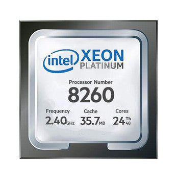 M640-8260 - Dell - 2.40GHz 36MB Cache Socket FCLGA3647 Intel Xeon Platinum 8260 24-Core Processor Upgrade