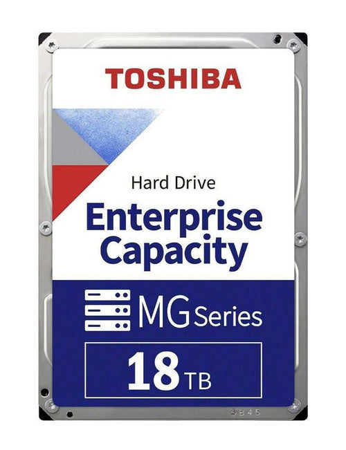 MG09ACA18TA - Toshiba - Enterprise Capacity 18Tb 7200Rpm Sata 6Gbps 512Mb Cache (4Kn) 3.5-Inch Internal Hard Drive
