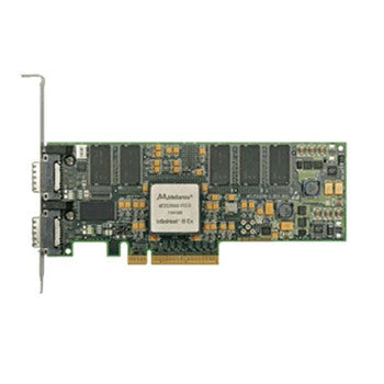 MHEA28-2TC - Mellanox - InfiniHost III Ex Dual-Ports 10Gb InfiniBand to PCI Express x8 HCA Network Adapter
