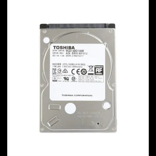 MQ01ABD100M - Toshiba - 1TB 5400RPM SATA 6GB/s 8MB Cache 2.5-inch Hard Drive