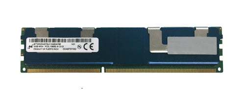 MT72KSZS4G72LZ-1G4E2A7BE - Micron - 32GB PC3-10600 DDR3-1333MHz ECC Registered CL9 240-Pin Load Reduced DIMM 1.35V Low Voltage Quad Rank Memory Module