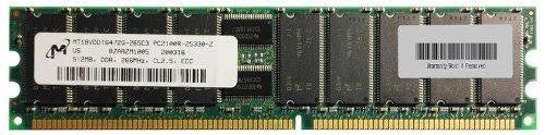 MT8VDDT6472G-265C3 - Micron - 512MB PC2100 DDR-266MHz Registered ECC CL2.5 184-Pin DIMM 2.5V Memory Module