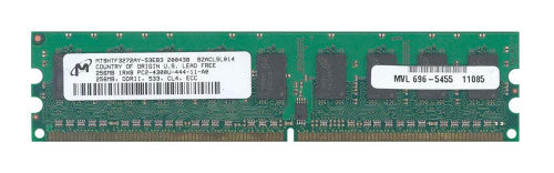 MT9HTF3272AY-53EB3 - Micron - 256MB PC2-4200 DDR2-533MHz ECC Unbuffered CL4 240-Pin DIMM Memory Module