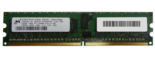 MT9HTF3272Y-40EB2-06 - Micron - 256MB PC2-3200 DDR2-400MHz ECC Registered CL3 240-Pin DIMM Single Rank Memory Module