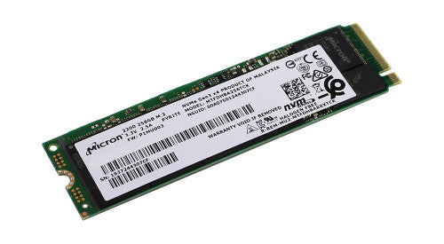 MTFDHBA256TCK-1AS1AABGA - Micron - 2200 256GB TLC PCI Express 3.0 x4 NVMe M.2 2280 Internal Solid State Drive (SSD)