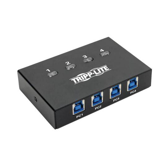 U359-004 - Tripp Lite - interface hub USB 3.2 Gen 1 (3.1 Gen 1) Type-A 5000 Mbit/s Black