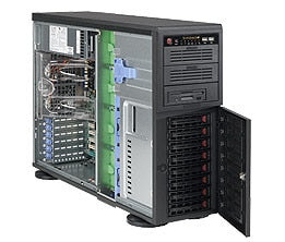 CSE-743TQ-903B-SQ - Supermicro - computer case Full Tower Black 903 W