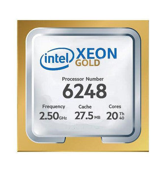 P06820-B21B - HP - 2.50GHz 27.5MB Cache Socket FCLGA3647 Intel Xeon Gold 6248 20-Core Processor Upgrade
