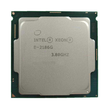 P07899-001 - HP - 3.80GHz 8.00GT/s DMI3 12MB Cache Socket FCLGA1151 Intel Xeon E-2186G 6-Core Processor Upgrade