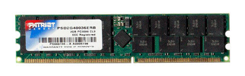 PSD128333ER - Patriot - 128MB ECC Registered CL2.5 184-Pin DIMM Memory Module