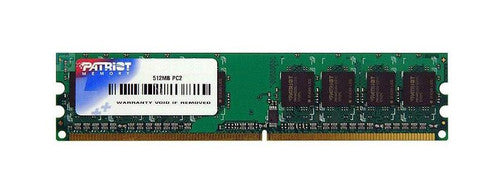 PSD251253391EFB - Patriot - 512MB PC2-4200 DDR2-533MHz ECC Fully Buffered CL4 240-Pin DIMM Single Rank Memory Module