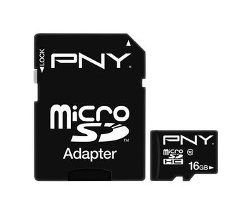PSDU16G10EF - PNY - 16GB Class 10 microSDHC Flash Memory Card