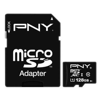 PSDUX128U1GE - PNY - High Performance 128GB Class 10 microSDXC UHS-I Flash Memory Card