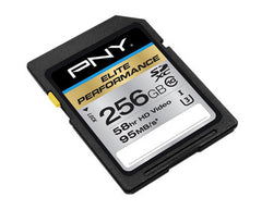 PSDX256U1HGE - PNY - Elite Performance 256GB Class 10 SDXC UHS-I Flash Memory Card