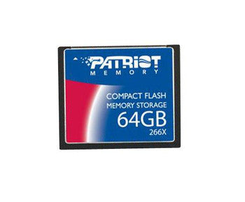 PSF64G266CF - Patriot - 266X 64GB CompactFlash (CF) Memory Card