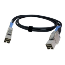 CAB-SAS05M-8644 - QNAP - Serial Attached SCSI (SAS) cable 19.7" (0.5 m) Black