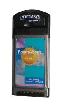 RBTSA-AA - ENTERASYS - Roamabout Wireless 54Mbps Ethernet Adapter Sup-Porting 802.11A/B/G Bridge En Fast En 802.11B 802.11A 802.11G