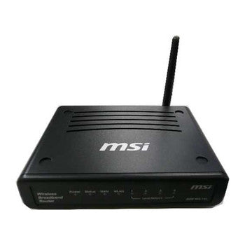 RG310EX - MSI - Wirelessn 150 Broadband Router With 4-Port 10/100 Switch