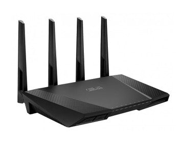 RT-AC87U-B2 - ASUS - Dual-Band 4X4 Ac2400 Wifi 4-Ports Gigabit Router With Aiprotection Powered By Trend MICRO